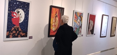 گروپی كۆتری خەیاڵ پێشانگەیەكی شێوەكاری كردەوە