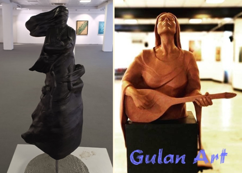 گروپی كۆتری خەیاڵ پێشانگەیەكی شێوەكاری كردەوە