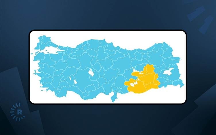 Ji bo 7 parêzgehan hişyariya berf û baranê