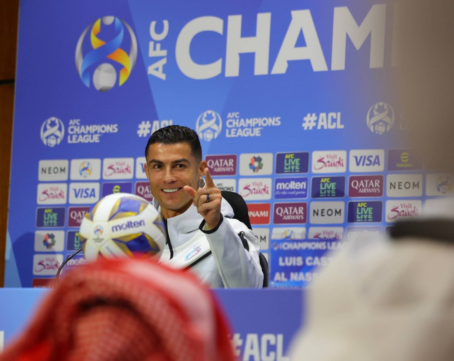 رونالدو: لن نبخل بنقطة عرق لأجل النصر