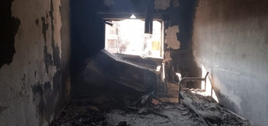 Ofîsa PDK-Sê li Dêrikê hat şewitandin