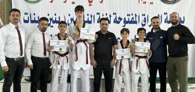 دوو كوڕە كورد گەیشتنە ریزی هەڵبژاردەی تایكواندۆی عێراق