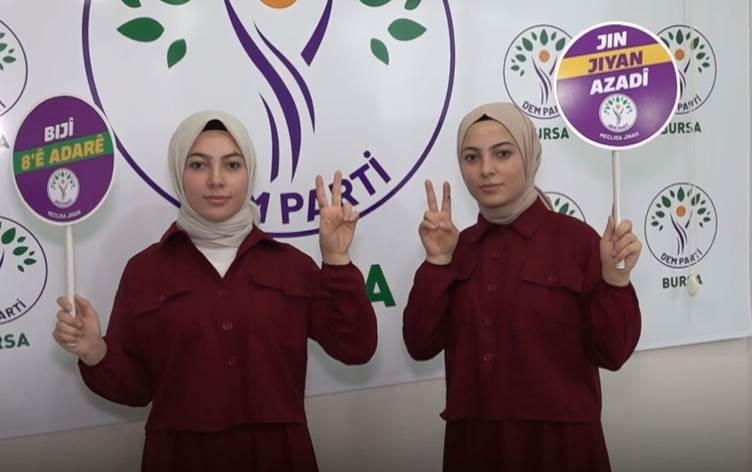 DEM Partiyê du xwişkên cêwî kirin namzed