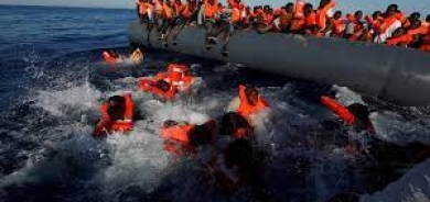 گیانلەدەستدانی ٦٠ کۆچبەر کە بەرەو ئەوروپا دەڕۆیشتن لە ئاوەکانی دەریای ناوەڕاست