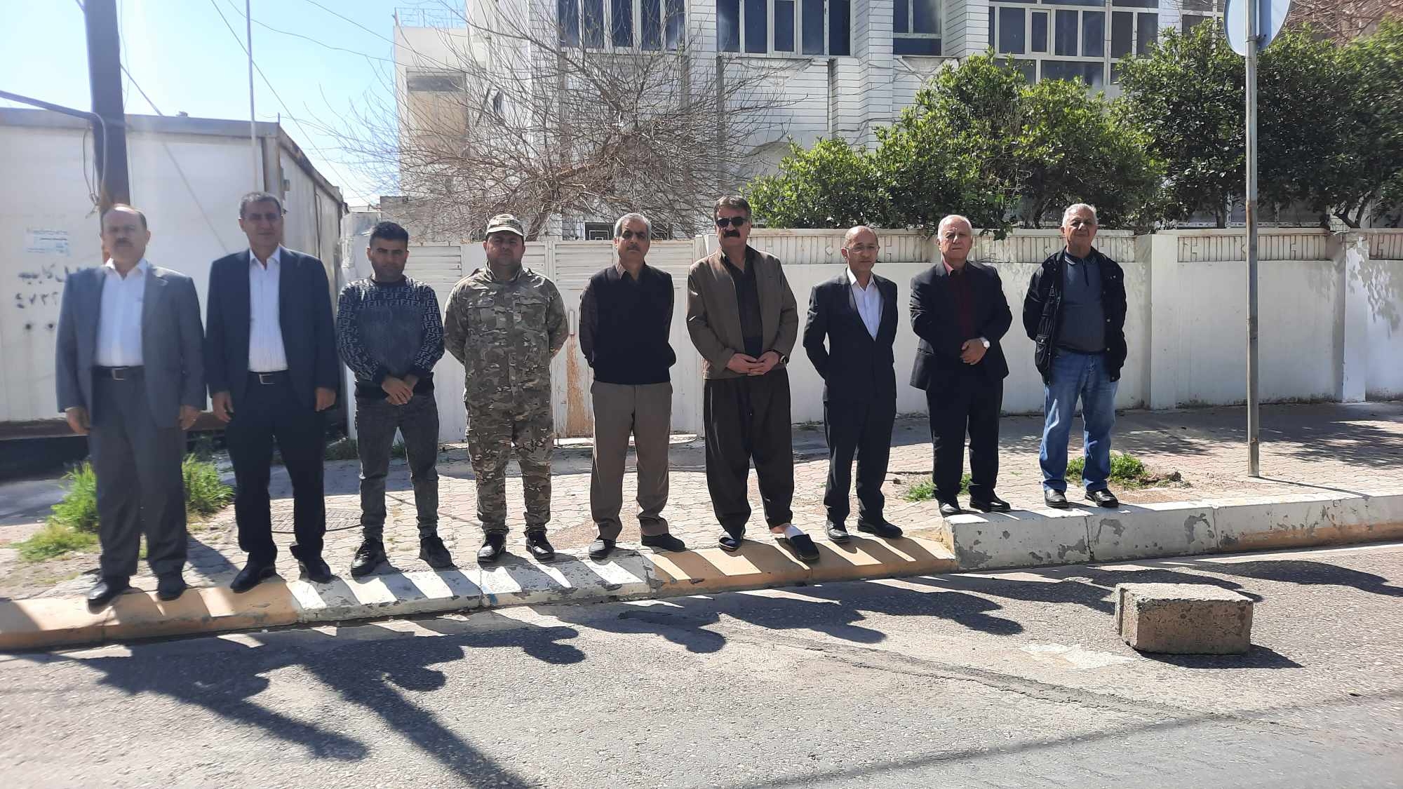 وەك ڕێز لێنان بۆ قوربانییانی كارەساتی كیمیابارانی هەڵەبجەی شەهید لە 16-3-1988،