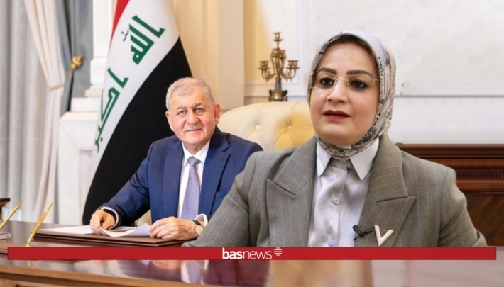 Muna Qehweçî: Serokomarê Iraqê di xew de ye