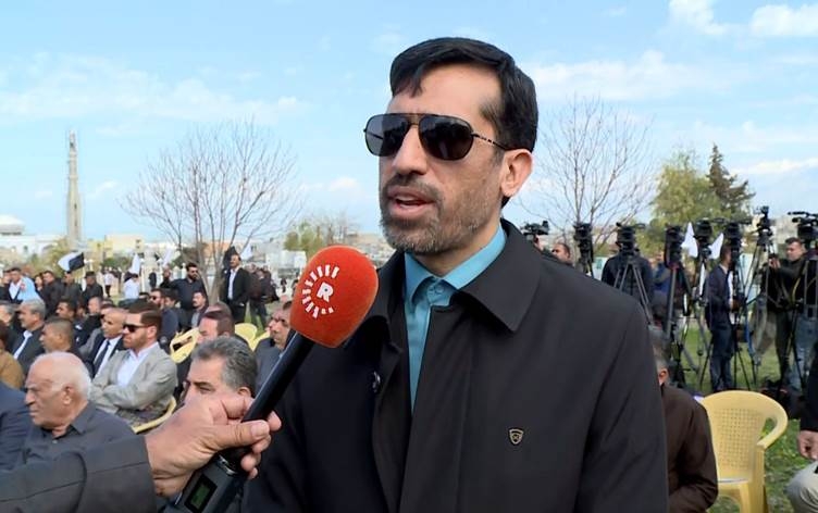 نائب وزير العمل الإيراني : جئنا لحلبجة تعبيراً عن التعاطف والوحدة