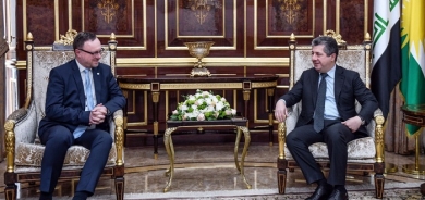 PM Masrour Barzani meets with Head of UNITAD Christian Ritscher