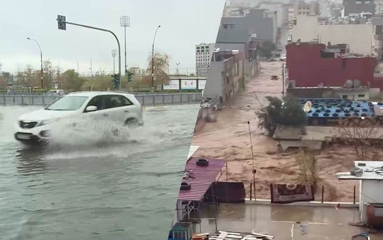 دهوك نالت الجزء الأكبر.. سيول تتسبب بخسائر بشرية ومادية بإقليم كوردستان