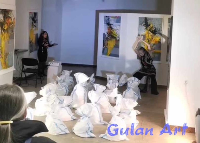 هونەرمەندی شێوەكار (حەمە هاشم) لە پۆڵەندا پێشانگەیەكی شێوەكاری كردەوە