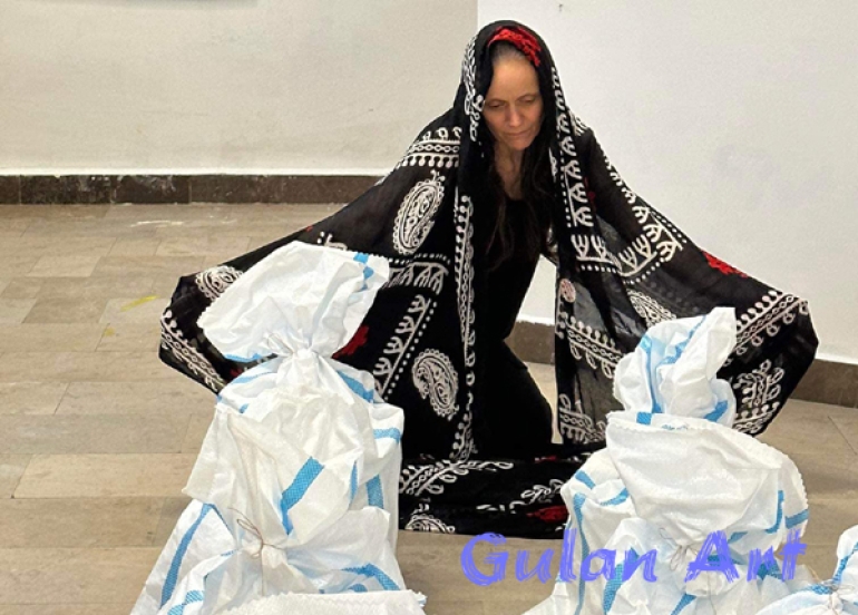 هونەرمەندی شێوەكار (حەمە هاشم) لە پۆڵەندا پێشانگەیەكی شێوەكاری كردەوە