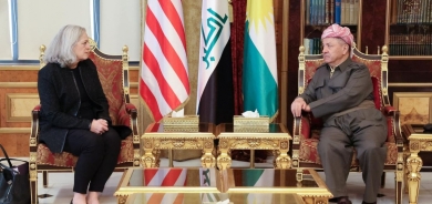 ســــەرۆك بـــارزانـــی پێشوازیی لە باڵوێزی ئەمریكا لە عێراق کرد