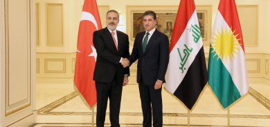 نيجيرفان بارزاني يتلقى رسالة من وزير الخارجية التركي يؤكد فيها على تعزيز التعاون والشراكة