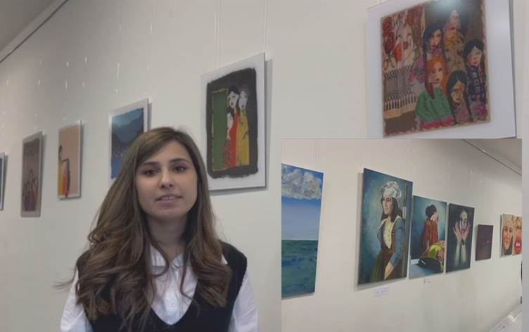 Almanya - Ji bo du jinên Kurd pêşangehek hat vekirin