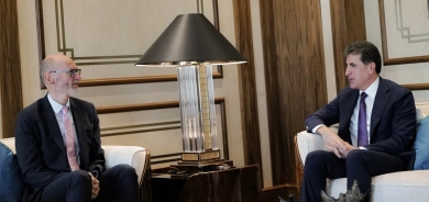 نيجيرفان بارزاني والسفير البريطانى يؤكدان أهمية إجراء انتخابات كوردستان