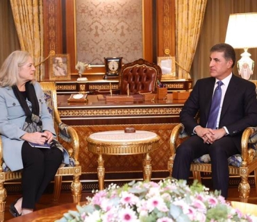 نــێـــچــیــرڤــــان بـــارزانـــی و باڵیۆزی ئەمریکا تاوتوێی هەڵبژاردنی پەرلەمانی کوردستان دەکەن