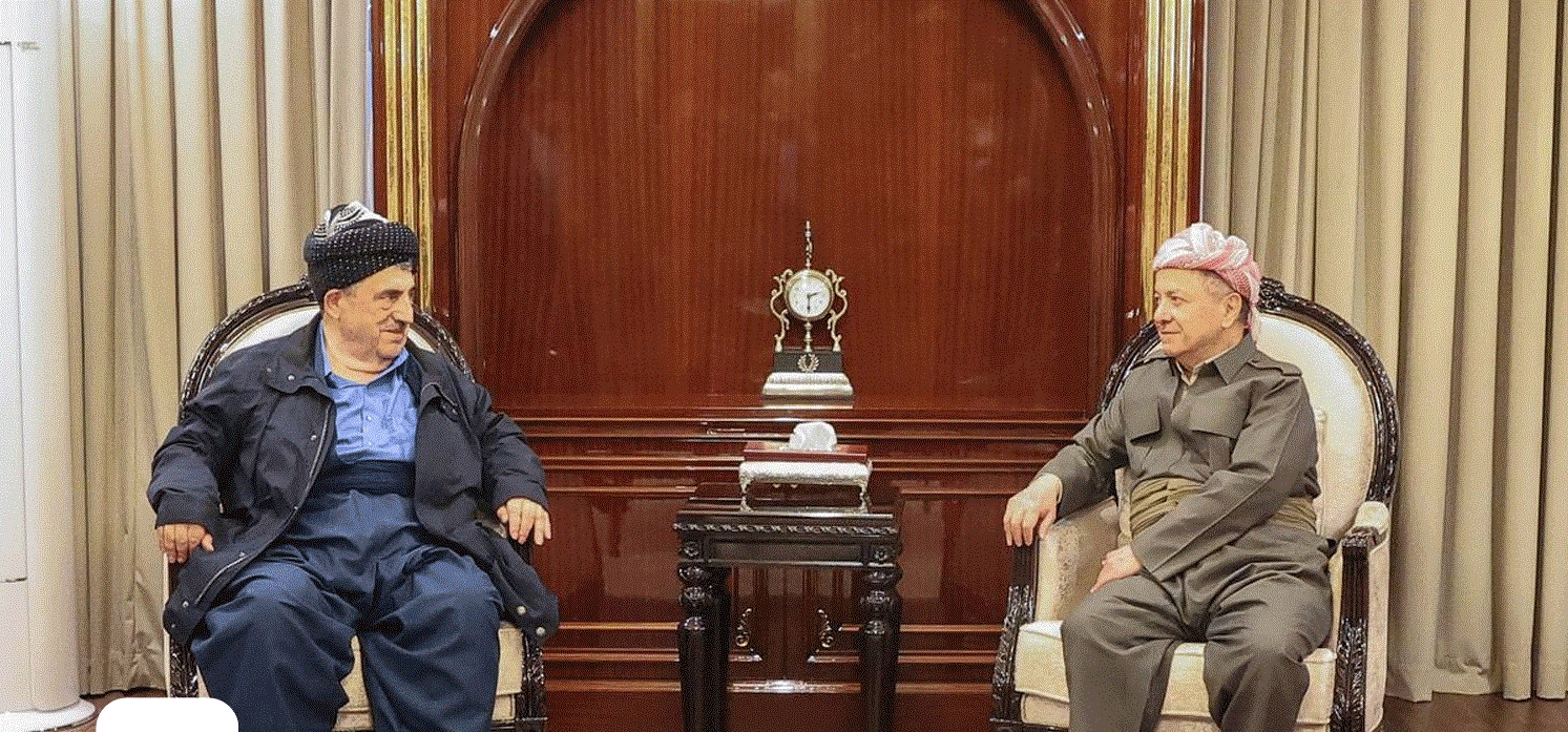 الرئيس بارزاني يستقبل رئيس الحزب الاشتراكي الديمقراطي الكوردستاني