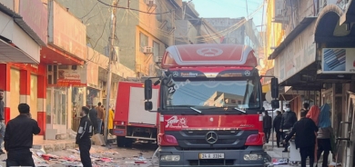 Agireke mezin bi bazareke Dihukê ket