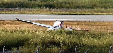 لە ئەنجامی کەوتنەخوارەوەی فڕۆکەیەکی بچوك لە ویلایەتی کالیفۆرنیا، ٢ کەس گیانیان لەدەستدا.