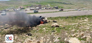 Li çiyayê Şingalê erebeyeke PKKyê hat armanckirin