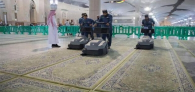 بەرماڵەكانی مزگەوتی پێغەمبەر لە مەدینە