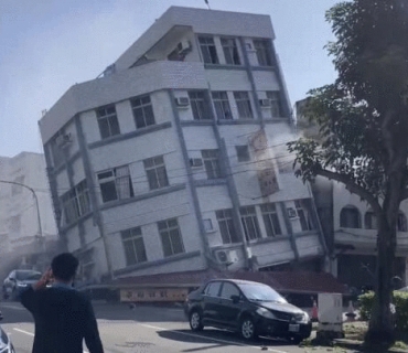 بوومەلەرزەیەک بە گوڕی ٧.٤ پلە تایوانی هەژاند