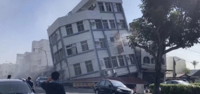 بوومەلەرزەیەک بە گوڕی ٧.٤ پلە تایوانی هەژاند