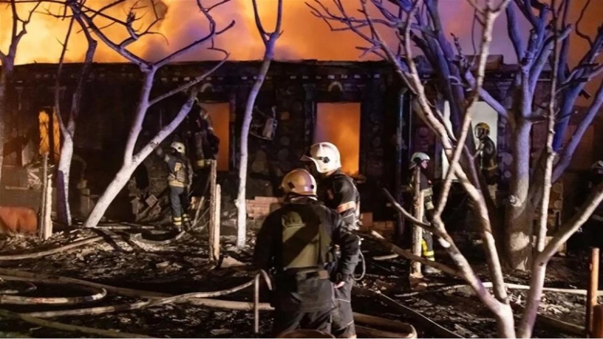 لەهێرشەکانی فڕۆکەی بێفڕۆکەوانی ڕووسیا بۆ سەر ئۆکرانیا 4 كه‌س کوژران