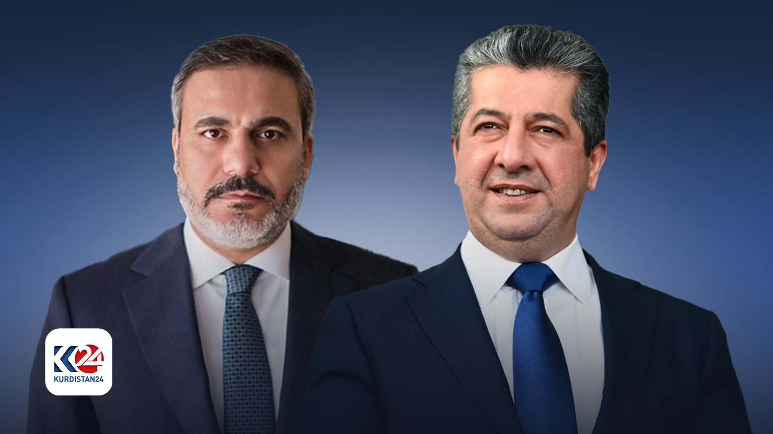 Serokwezîr Mesrûr Barzanî nameyeke pîrozbahiyê ji Wezîrê Derve yê Tirkiyeyê wergirt