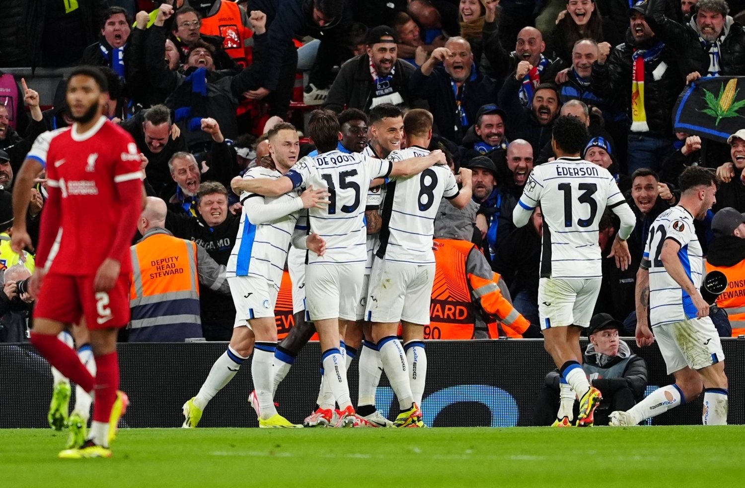 «يوروبا ليغ»: أتلانتا يذل ليفربول بثلاثية قاسية في عقر داره