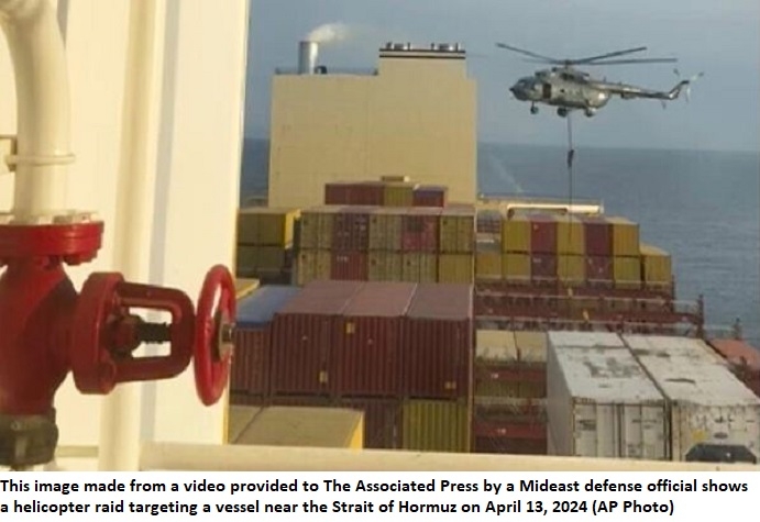 Commando Raid on Ship Near Strait of Hormuz Raises Tensions