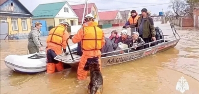 بەهۆی لافاو لە ڕووسیا زیاتر لە ١٥ هەزار خانوو ژێر ئاو کەوتن