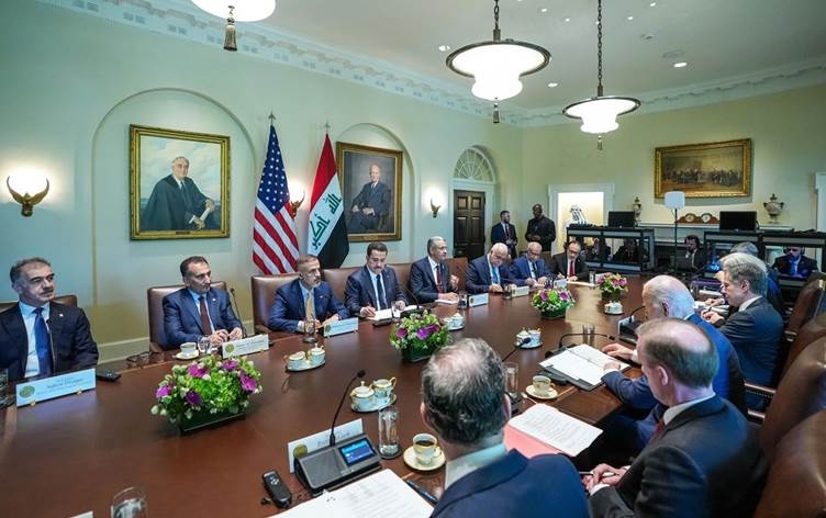 بايدن يشجع بغداد وأربيل على حل القضايا العالقة