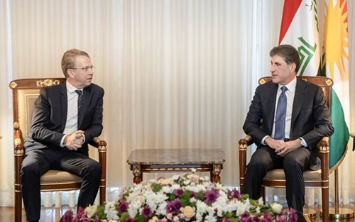 ســــەرۆکـــی هەرێمی کوردستان و باڵیۆزی فەرەنسا: هەڵبژاردن بە بەشداریی هەموو لایەنەکان بکرێت