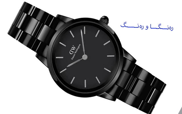 مۆدێلی كاتژمێری سیرامیكی ڕەش