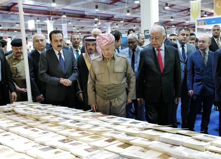 ســـەرۆک بــــارزانــــی شازدەمین پێشانگەی نێودەولەتی کتێب لە هەولێر دەکاتەوە