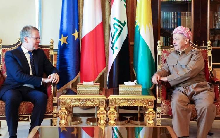 Balyozê Fransayê: Divê mafên gelê Herêma Kurdistanê bên parastin