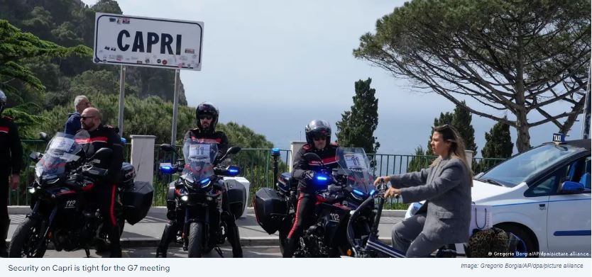 G7 Foreign Ministers Convene to Address Iran's Attack on Israel and Ukraine Crisis