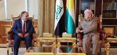 ســـــەرۆک بارزانی پێشوازیی لە سەرۆکی کارگێری هەڵبژاردن و ئەندامێکی ئەنجوومەنی کۆمسیۆنی باڵای هەڵبژاردنەکانی عێراق کرد