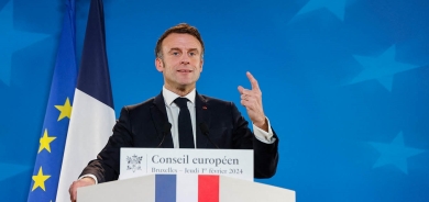 ماكرون : سنواصل تقديم الدعم والمساعدة لقوات البيشمركة