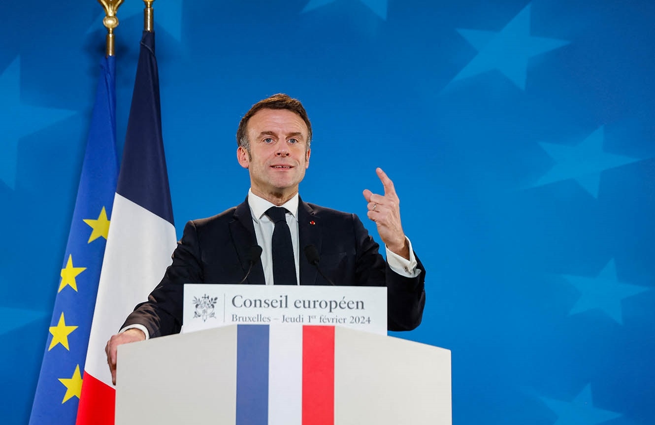 ماكرون : سنواصل تقديم الدعم والمساعدة لقوات البيشمركة