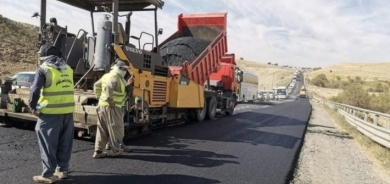 تنفيذ 9 مشاريع لترميم وبناء الطرق بالعاصمة أربيل