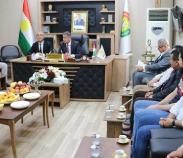 بەڕێوەبەری گشتی پەروەردەی هەولێر, لەگەڵ بەڕێوەبەری پەروەردە و بەرپرسی هۆبەکانی پەروەردەی خەبات کۆبۆوە