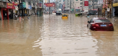 لافاو لە باشووری چین و ئاوارەبوونی دەیان هەزار کەس