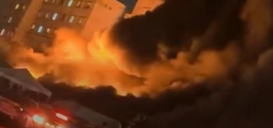 محافظ أربيل يعلن السيطرة على حريق 