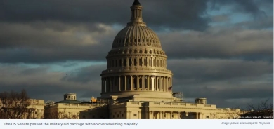 US Senate Passes $95 Billion Military Aid Package, Including $61 Billion for Ukraine