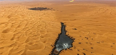 ئاو و سەوزایی لە بیاباندا