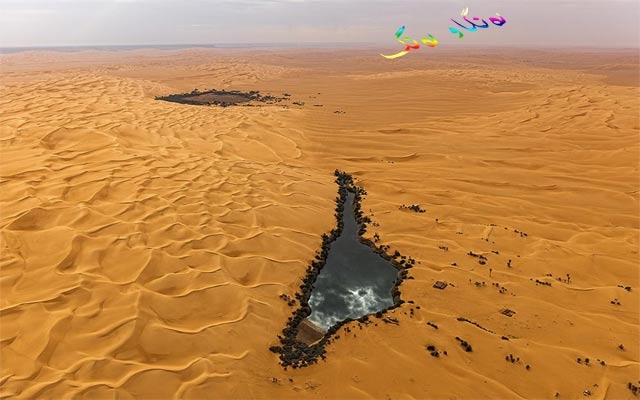 ئاو و سەوزایی لە بیاباندا