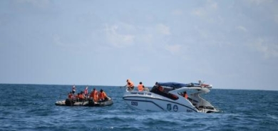 بەلەمێکی کۆچبەران لە ئاوەکانی جیبۆتی نقومبوو   