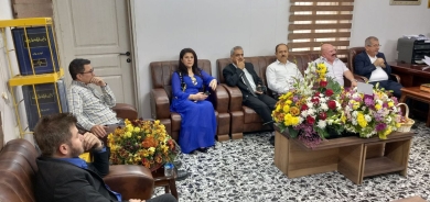 بـــــۆ پیرۆزبایی كردن ستافی رادیۆی دەنگی کوردستان سەردانی (گوڵان)یان كرد